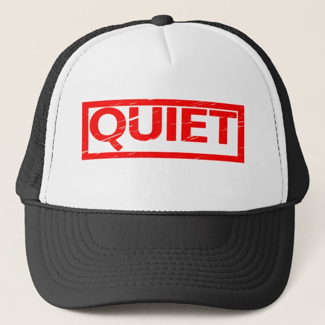 Casquette Timbre silencieux (Devant)
