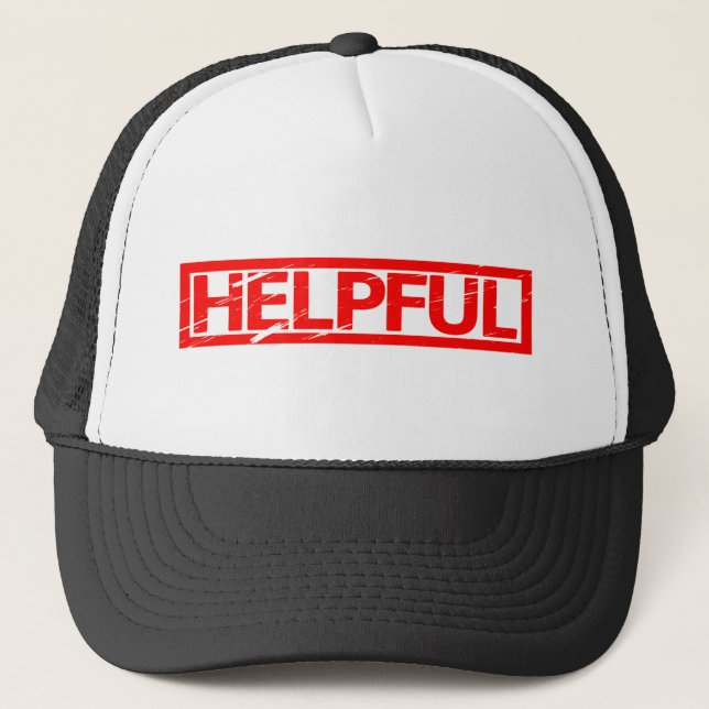 Casquette Timbre utile (Devant)