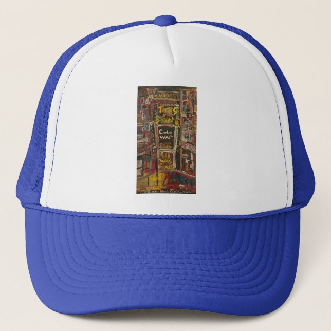 Casquette Times square guerre froide (Devant)
