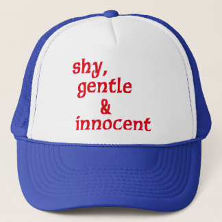 Casquette timide, douce et innocente
