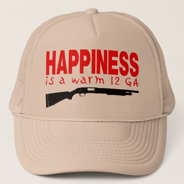 CASQUETTE TIR DE FUSIL DE CHASSE (Devant)