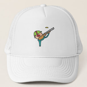 Casquette Tir de pigeon argenté