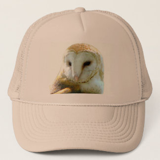 Casquette Tir de tête de hibou de grange