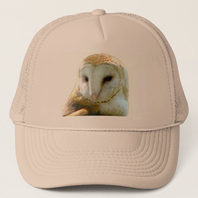 Casquette Tir de tête de hibou de grange (Devant)