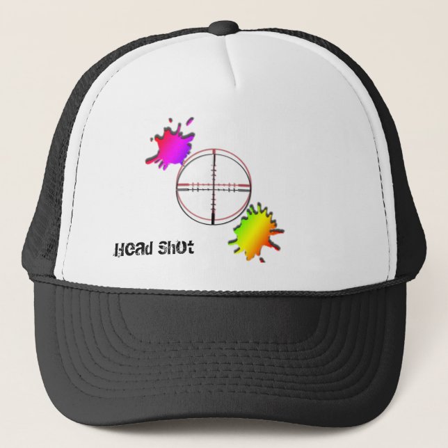 Casquette tir principal de paintball (Devant)