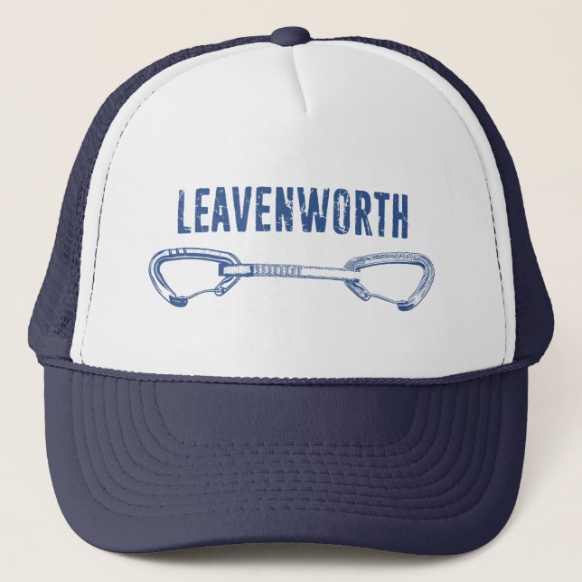 Casquette Tirant d'escalade de Leavenworth (Devant)
