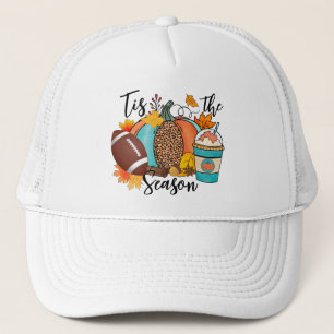 Casquette 'Tis The Season - Automne, Football & Épices Citro
