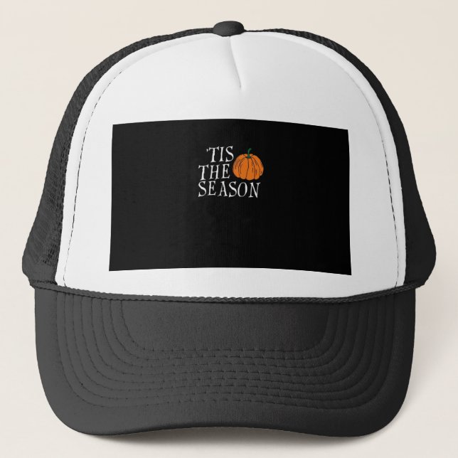 Casquette Tis The Season Cute Halloween Pumpkin (Devant)