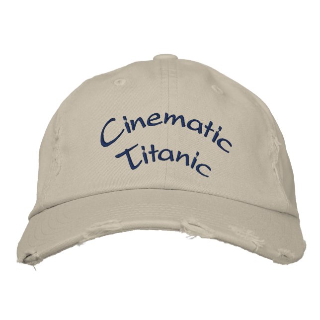 Casquette Titanic cinématique (Devant)