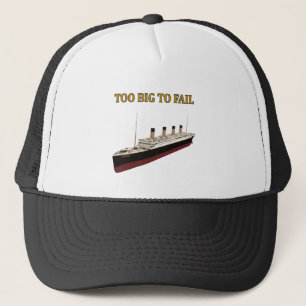 Casquette Titanic trop grand pour échouer