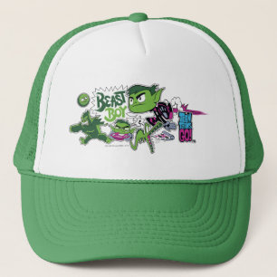 Casquette Titans Ados, allez !   Les Shapeshifts Beast Boy