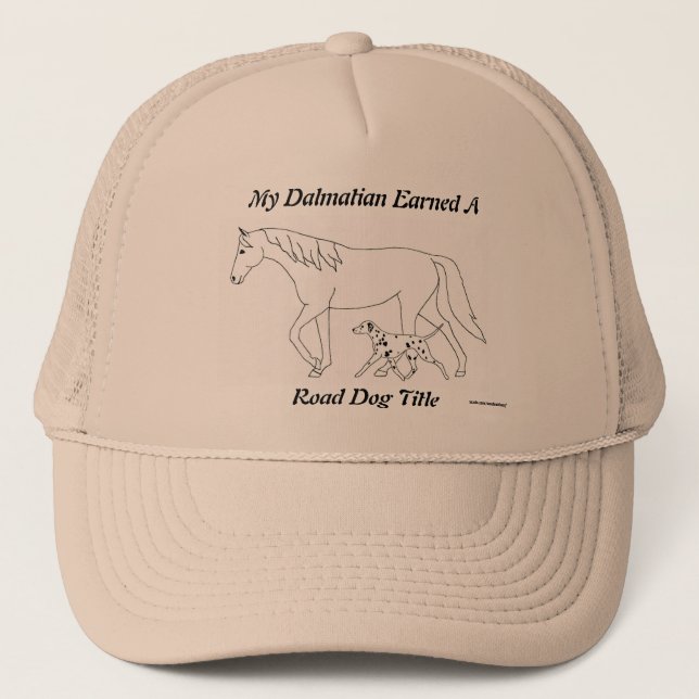 Casquette Titre du chien de route (Devant)