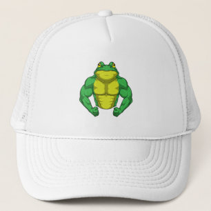Casquette Toad en Bodybuilder avec de grands Muscles