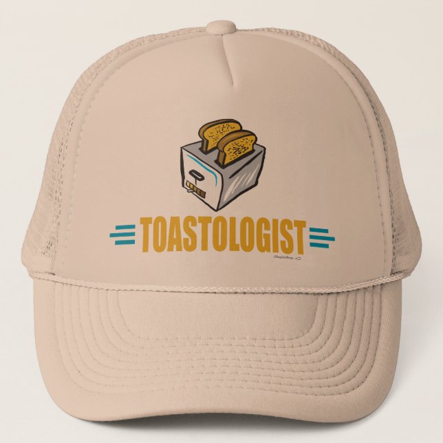 Casquette Toast amusant (Devant)