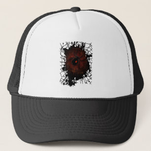 Casquette Toile d'araignée Veuve noire Gothique Sombre Édifi