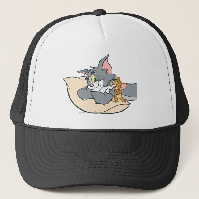 Casquette Tom et Jerry sur le Coussin (Devant)