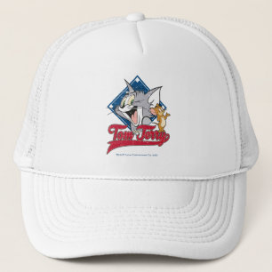 Casquette Tom Et Jerry   Tom Et Jerry Sur Diamant De Basebal