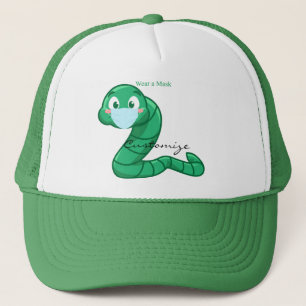 Casquette Tonnerre-Cove de Green Kawaii Worm