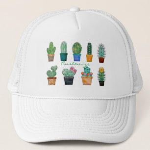 Casquette Tonnerre-Cove des Plantes de Cactus agrafés