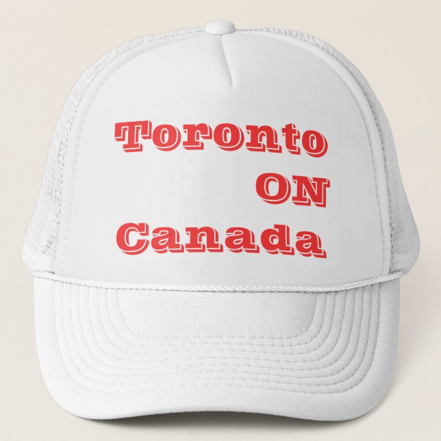 Casquette Torontoontario Canada (Devant)