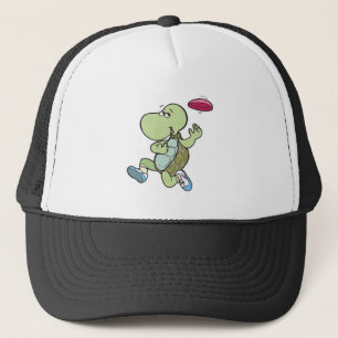 Casquette tortue à la frisbee