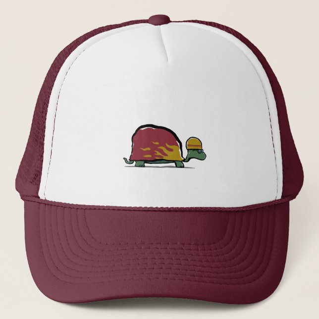 Casquette tortue de emballage rouge (Devant)