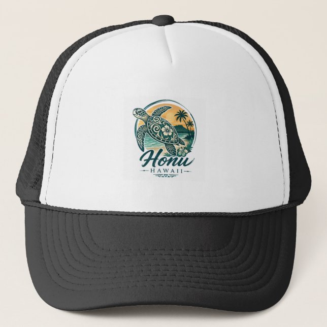 Casquette Tortue d'Hawaii (Devant)