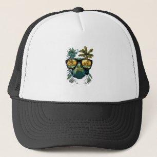 Casquette Tortue Tortues de mer hawaïennes Hawaï Plage Palmi