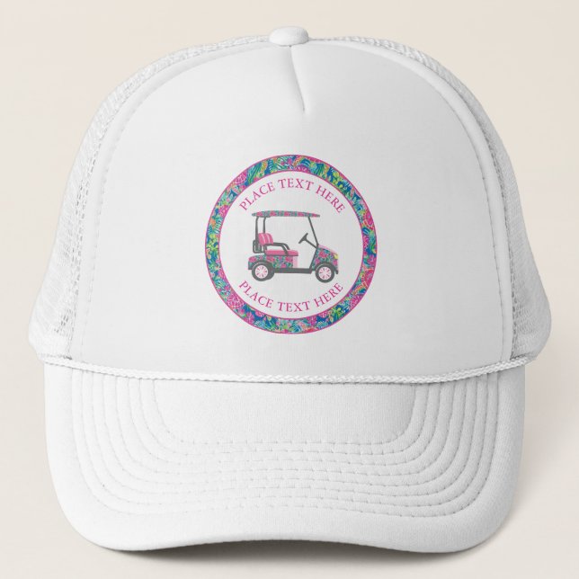 Casquette Tortues de mer BC Chariot de golf (Devant)