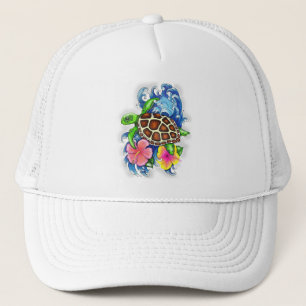 Casquette Tortues de mer tropicales