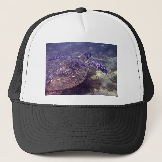 Casquette Tortues de mer vertes hawaïennes (Devant)