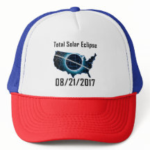 Casquette total de camionneur de l'éclipse 2017