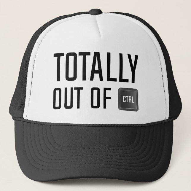 Casquette Totalement hors de contrôle (Devant)