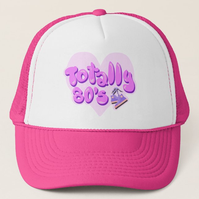 Casquette Totally 80s Heart (Devant)