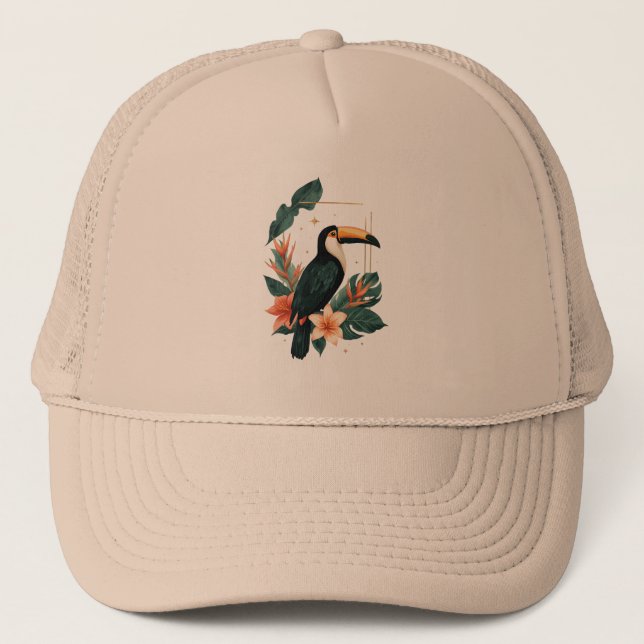 Casquette Toucan Muse Tropical Cap (Devant)