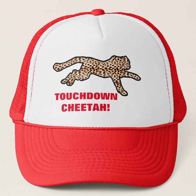 CASQUETTE TOUCHDOWN CHEETAH ! (Devant)