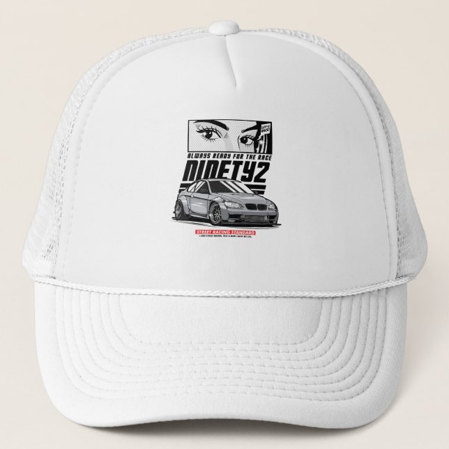 Casquette Toujours prêt pour la course (Devant)