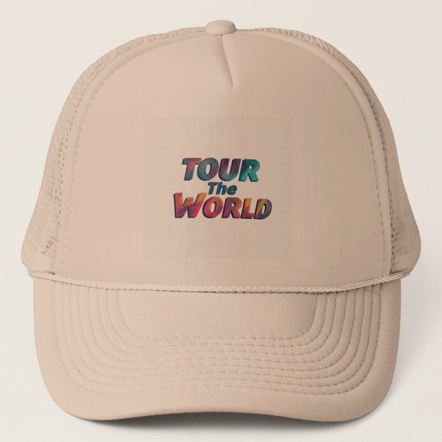 Casquette Tour World (Devant)