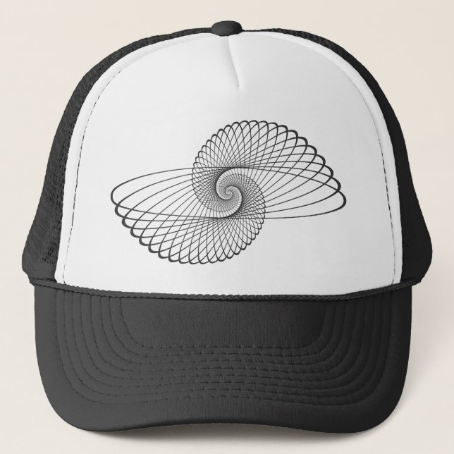 Casquette Tourbillon escargot (Devant)