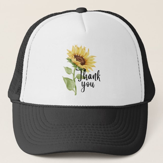 Casquette Tournesol (Devant)