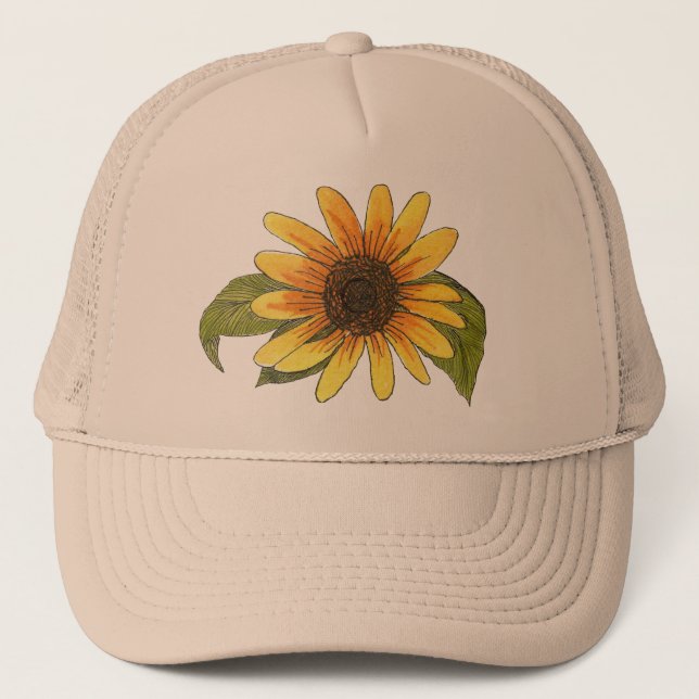 Casquette tournesol (Devant)