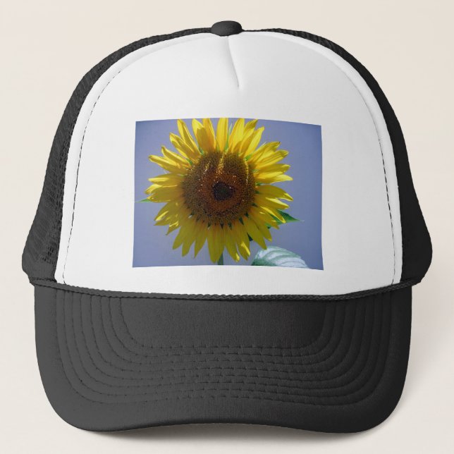 Casquette Tournesol jaune (Devant)