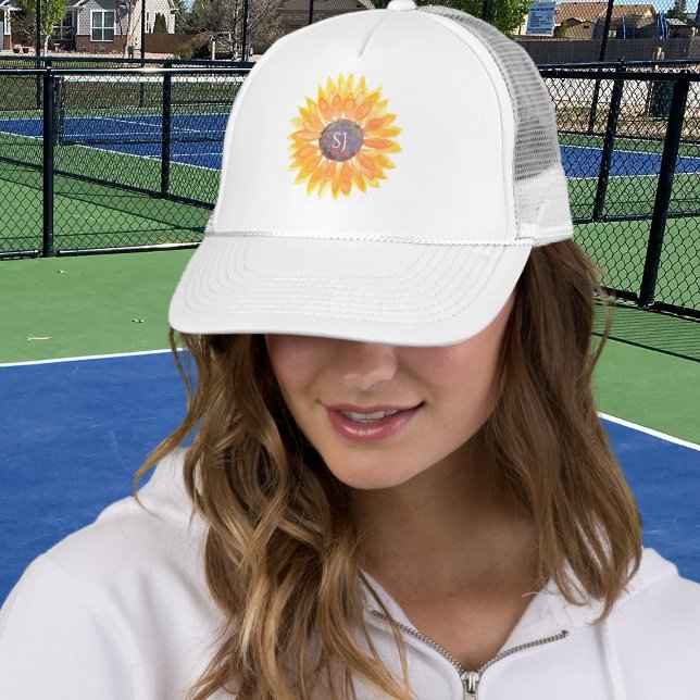 Casquette Tournesol Monogramme (Créateur téléchargé)
