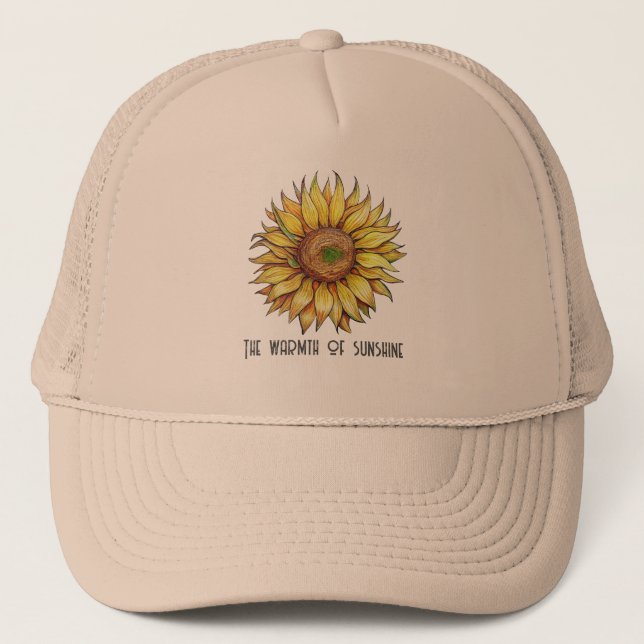 Casquette Tournesol personnalisable (Devant)