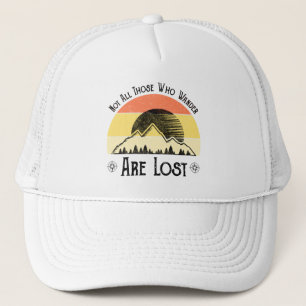 Casquette Tous ceux qui errent ne sont pas perdus