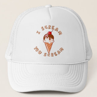 Casquette Tous crient pour la crème glacée