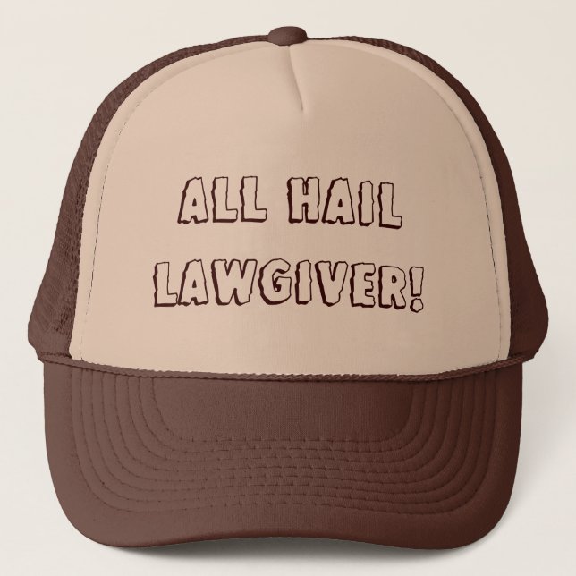 Casquette Tous grêlent le législateur ! (Devant)