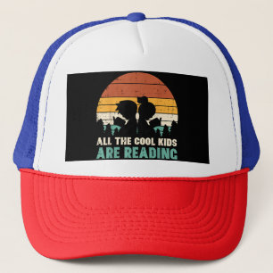 Casquette Tous Les Enfants Lisent Retro Lire Livre Lover Boy