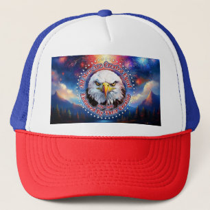 Casquette Tous les hommes sont créés égaux Brown Eagle Feux