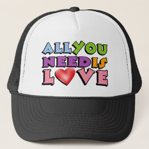 Casquette Tout Ce Dont Vous Avez Besoin Est L'Amour